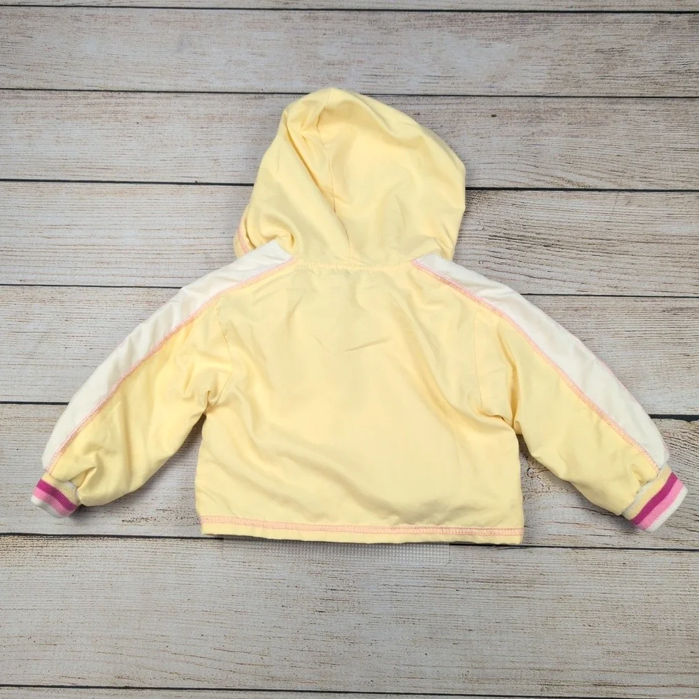 Vintage Dora the Explorer Nick Jr. 2006 Yellow Hoodie Jacket Baby‎ Toddler 18M